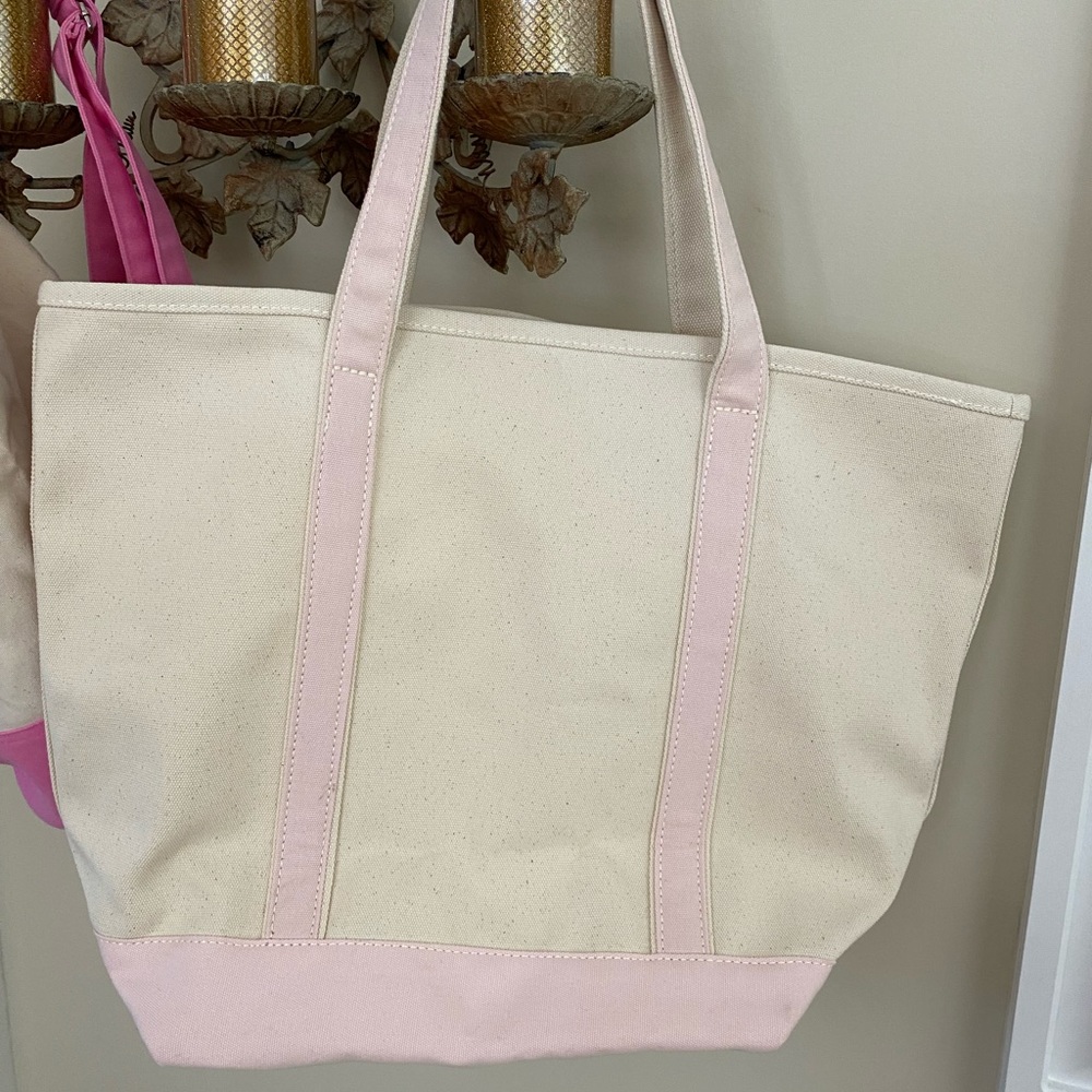 Lands End Extra Large Tote & Barrel bag - Picture 2 of 8
